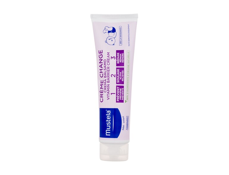 Körpercreme Mustela Bébé Vitamin Barrier Cream 150 ml Beschädigte Schachtel