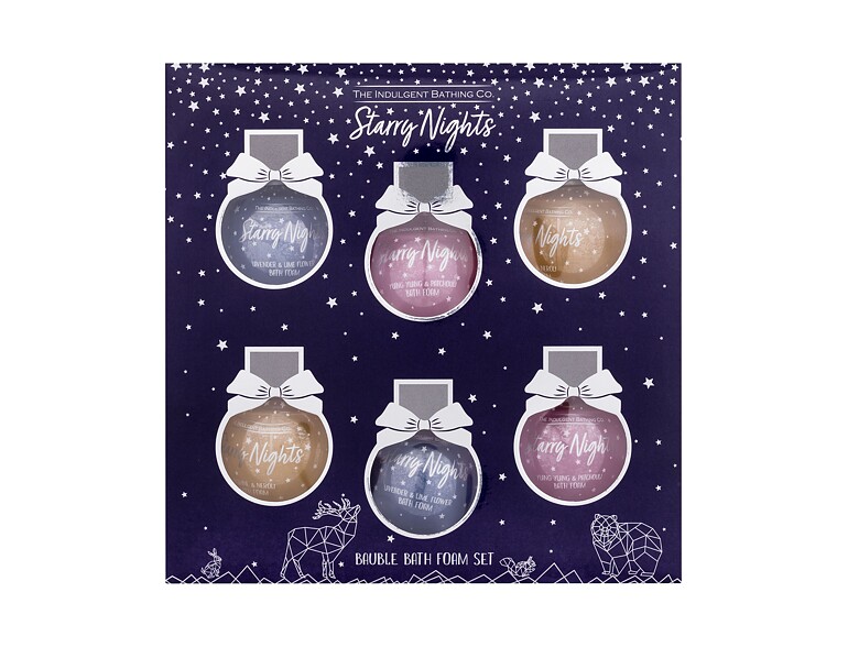 Badeschaum The Indulgent Bathing Co. Starry Nights Bauble Bath Foam Set 30 ml Sets