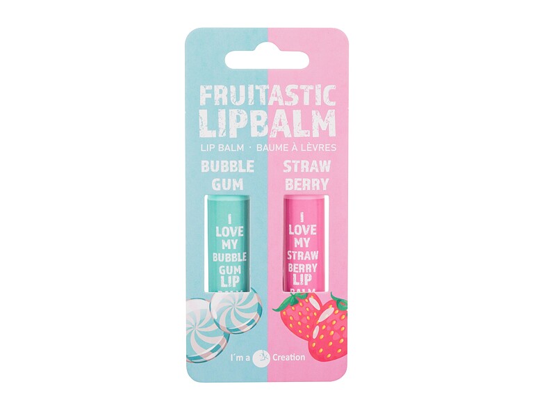 Lippenbalsam 2K Fruitastic 4,2 g Beschädigte Verpackung Sets