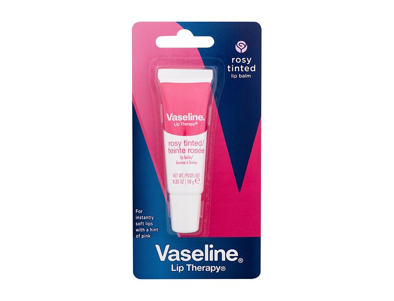 Lippenbalsam Vaseline Lip Therapy Rosy Tinted Lip Balm Tube 10 g Beschädigte Verpackung