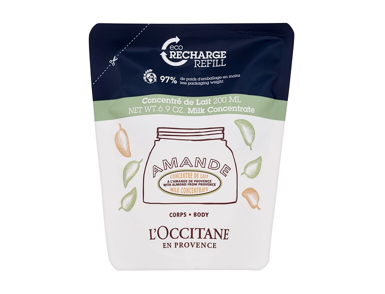 Körpercreme L'Occitane Almond (Amande) Milk Concentrate Nachfüllung 200 ml