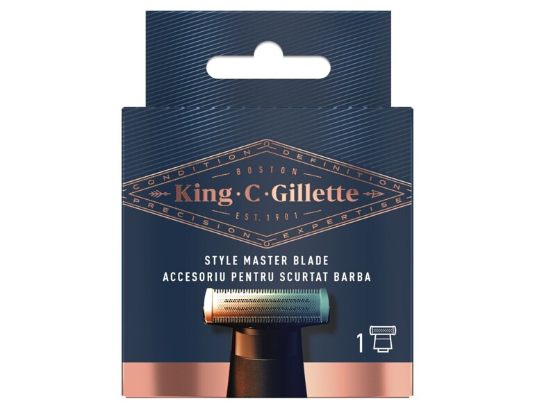 Ersatzklinge Gillette King C. Style Master Blade 1 St.