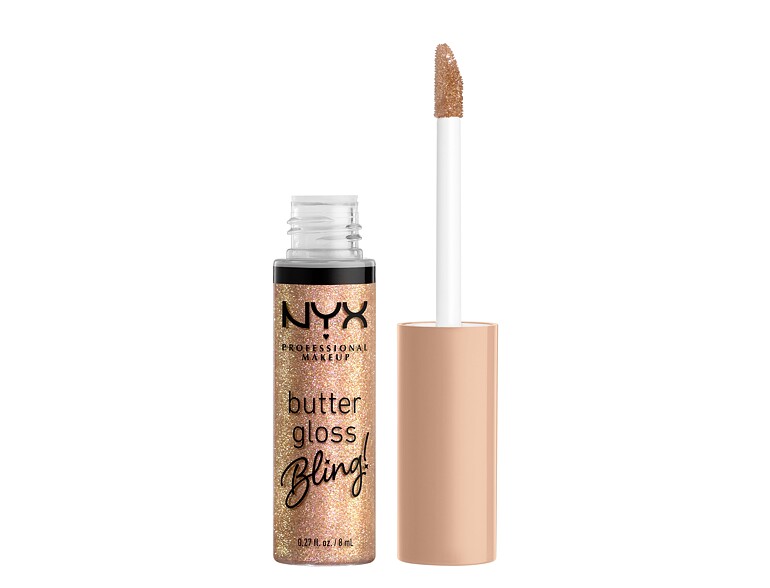 Lipgloss NYX Professional Makeup Butter Gloss Bling 8 ml 01 Bring The Bling