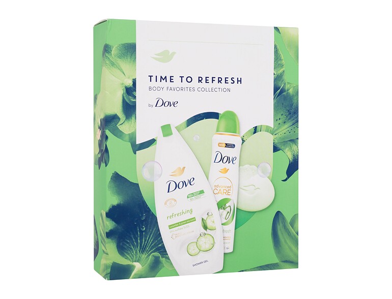 Duschgel Dove Time To Refresh Body Favorites Collection 250 ml Sets