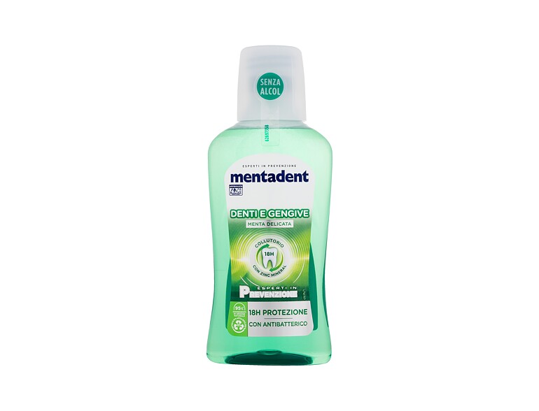 Mundwasser Mentadent Teeth and Gums Mint 300 ml