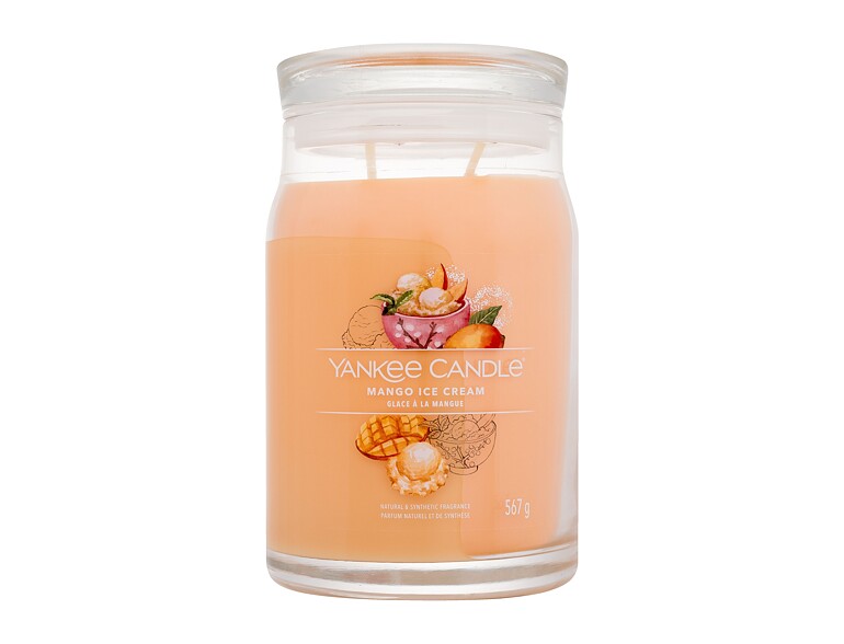 Duftkerze Yankee Candle Signature Mango Ice Cream 567 g