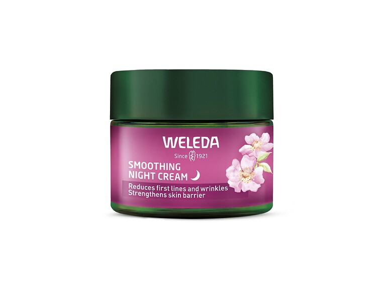 Nachtcreme Weleda Wild Rose & White Tea Smoothing Night Cream 40 ml