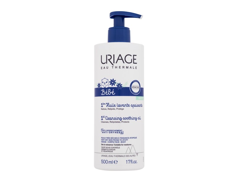 Duschöl Uriage Bébé 1st Cleansing Soothing Oil 500 ml