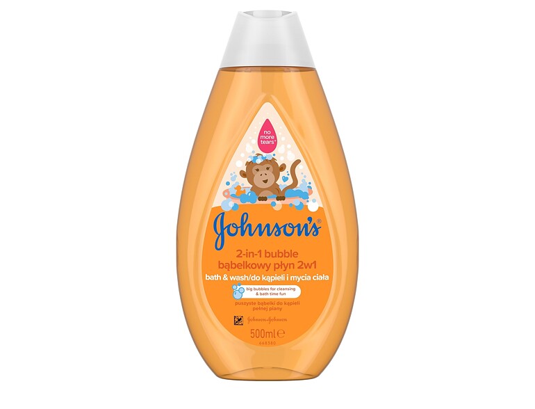 Badeschaum Johnson´s Kids 2-in-1 Bubble Bath & Wash 500 ml