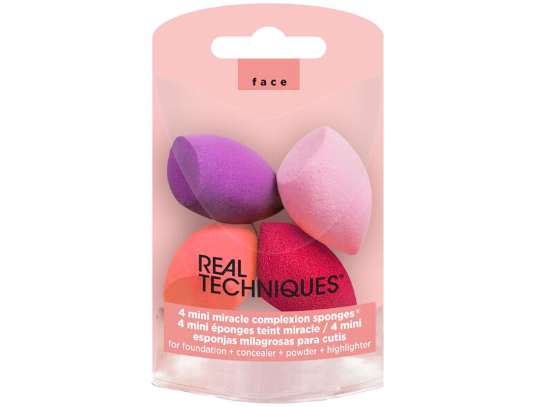 Applikator Real Techniques Miracle Complexion Sponge Mini 4 St.