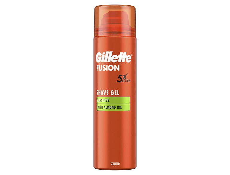 Rasiergel Gillette Fusion Sensitive Shave Gel 200 ml