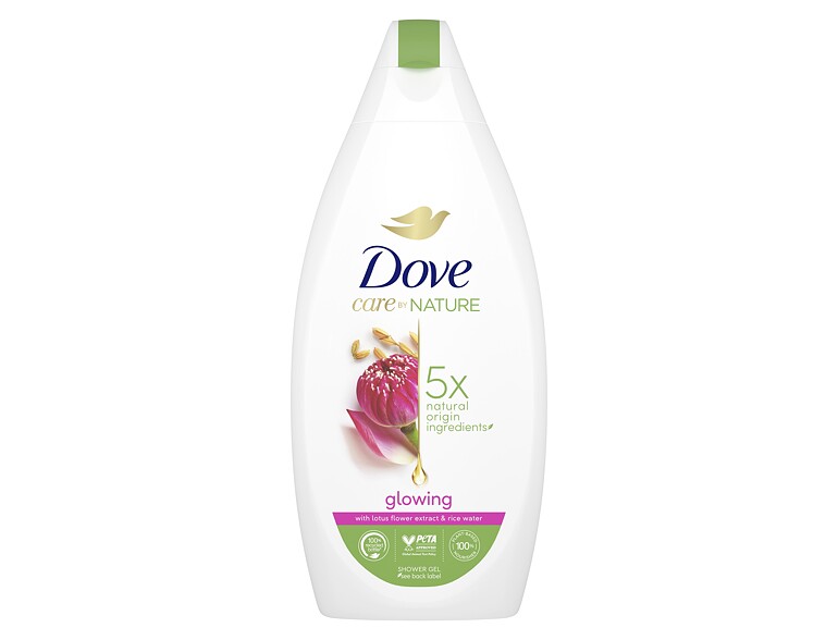 Duschgel Dove Care By Nature Glowing Shower Gel 400 ml