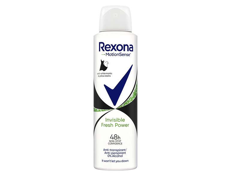 Antiperspirant Rexona MotionSense Invisible Fresh Power 48H 150 ml