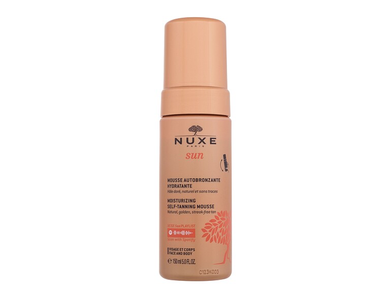 Selbstbräuner NUXE Sun Moisturizing Self-Tanning Mousse 150 ml