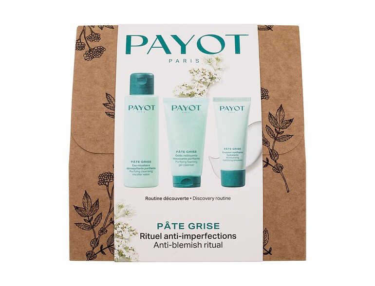 Mizellenwasser PAYOT Pâte Grise Anti-Blemish Ritual 100 ml Sets