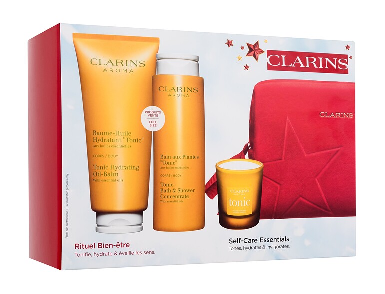 Körperbalsam Clarins Aroma Self-Care Essentials 200 ml Sets