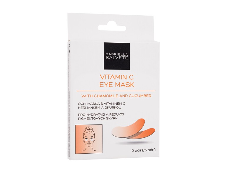 Augenmaske Gabriella Salvete Vitamin C Eye Mask 5 St.