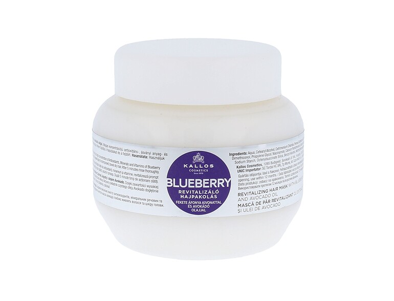 Haarmaske Kallos Cosmetics Blueberry 275 ml