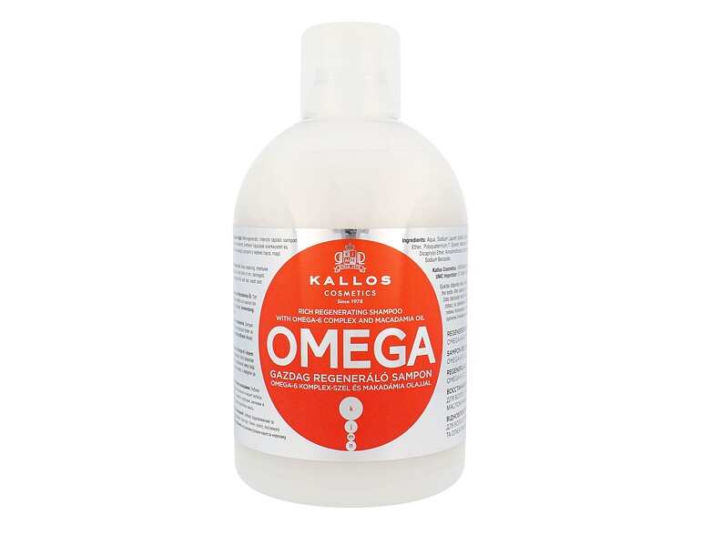 Shampoo Kallos Cosmetics Omega 1000 ml