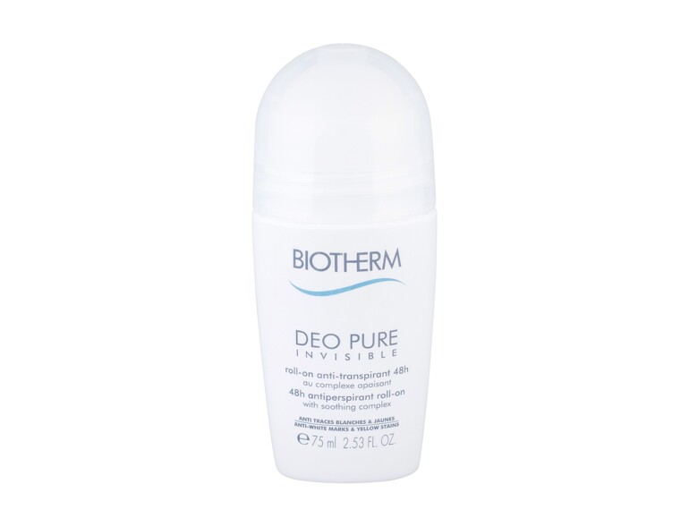 Antiperspirant Biotherm Deo Pure Invisible 48h Roll-On 75 ml