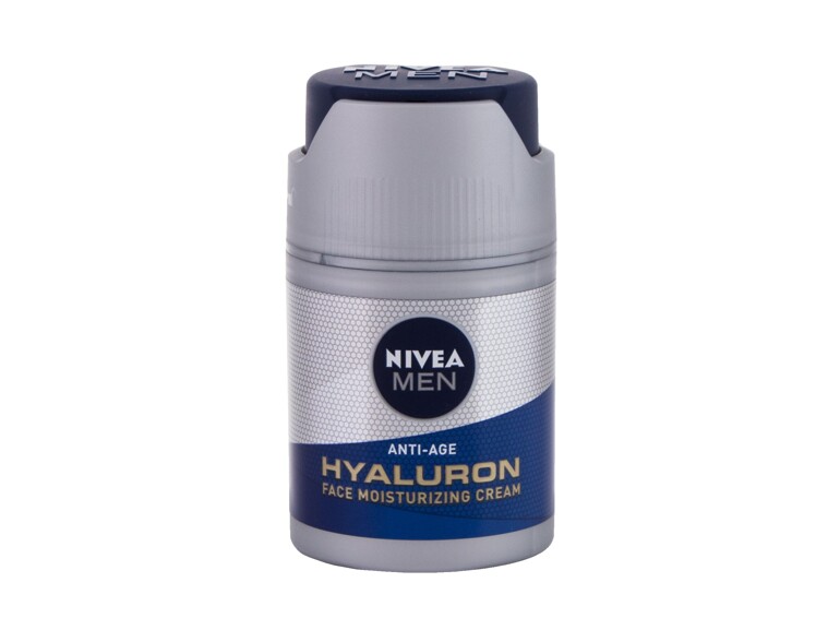 Tagescreme Nivea Men Hyaluron Anti-Age SPF15 50 ml Beschädigte Schachtel