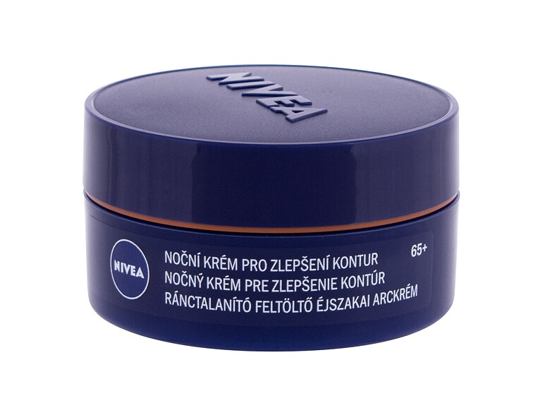 Nachtcreme Nivea Anti-Wrinkle + Contouring 65+ 50 ml Beschädigte Schachtel