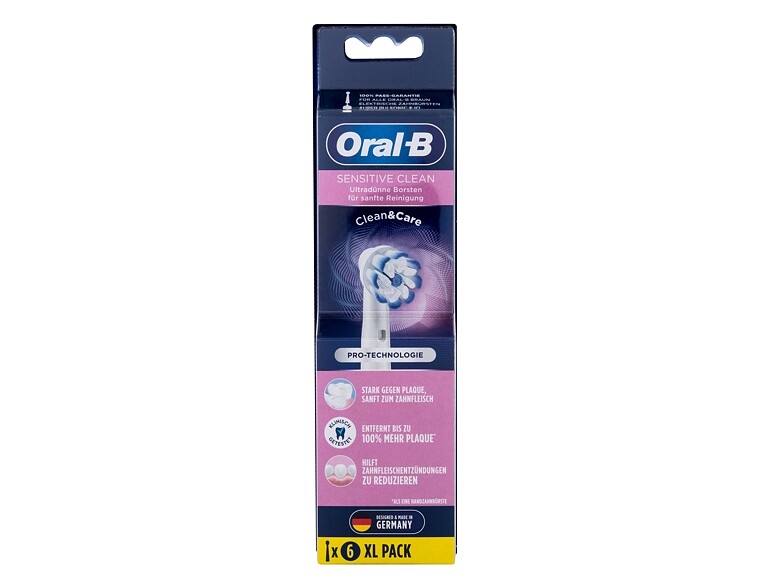 Zahnbürstenkopf Oral-B Sensitive Clean Brush Heads 6 St.