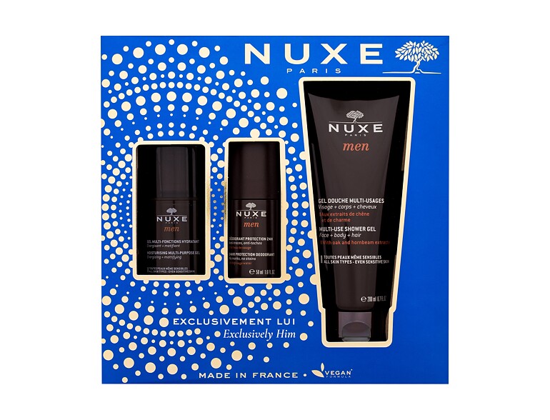 Gesichtsgel NUXE Exclusively Him 50 ml Sets