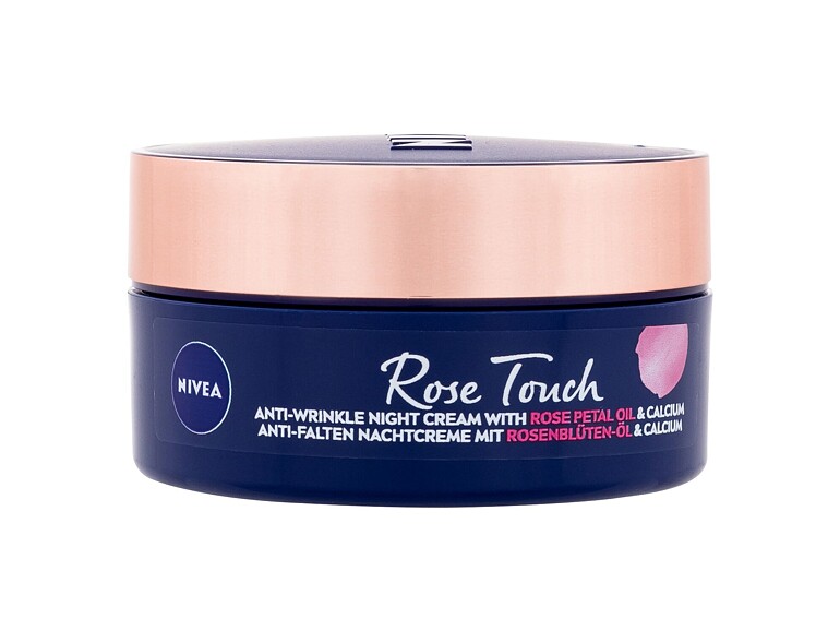 Nachtcreme Nivea Rose Touch Anti-Wrinkle Night Cream 50 ml Beschädigte Schachtel