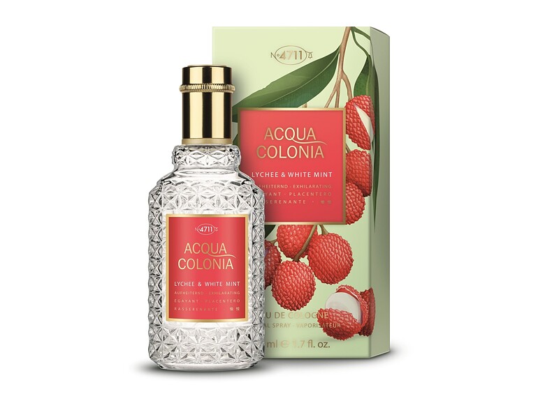 Eau de Cologne 4711 Acqua Colonia Lychee & White Mint 50 ml