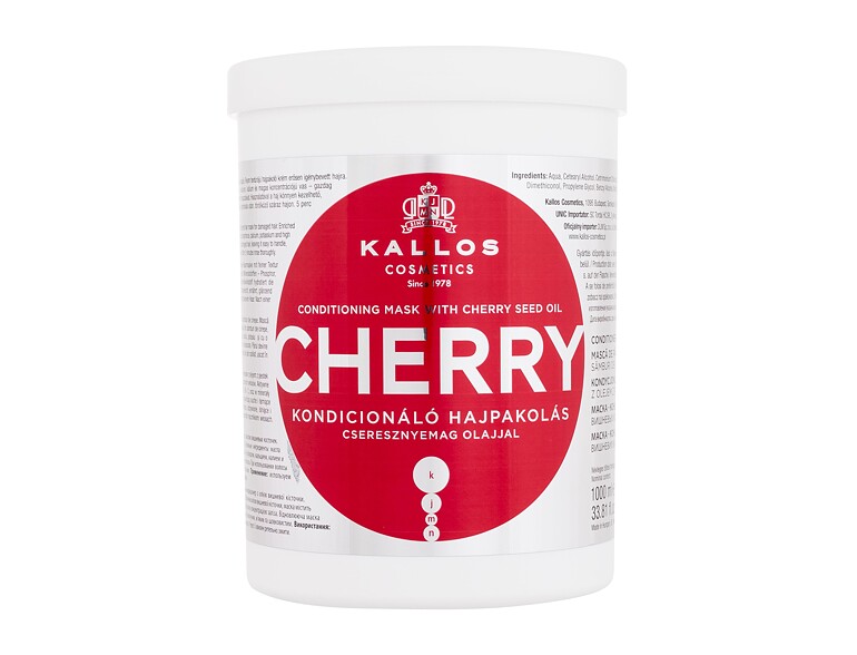 Haarmaske Kallos Cosmetics Cherry 1000 ml