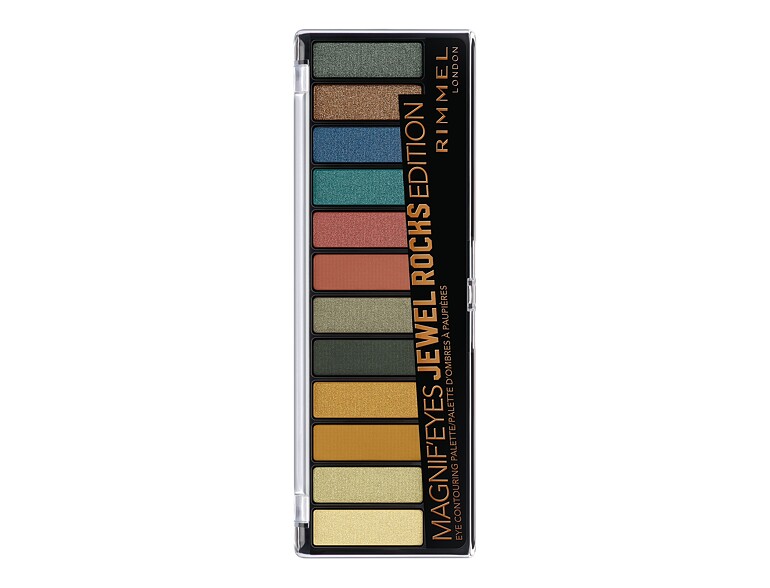 Lidschatten Rimmel London Magnif´Eyes Contouring Palette 14,2 g 009 Jewel Rocks Editon