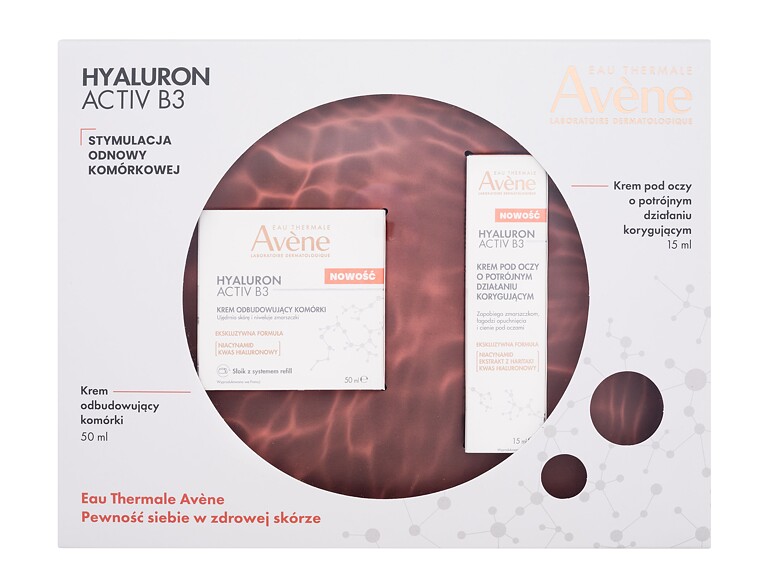 Crema giorno per il viso Avene Hyaluron Activ B3 50 ml scatola danneggiata Sets