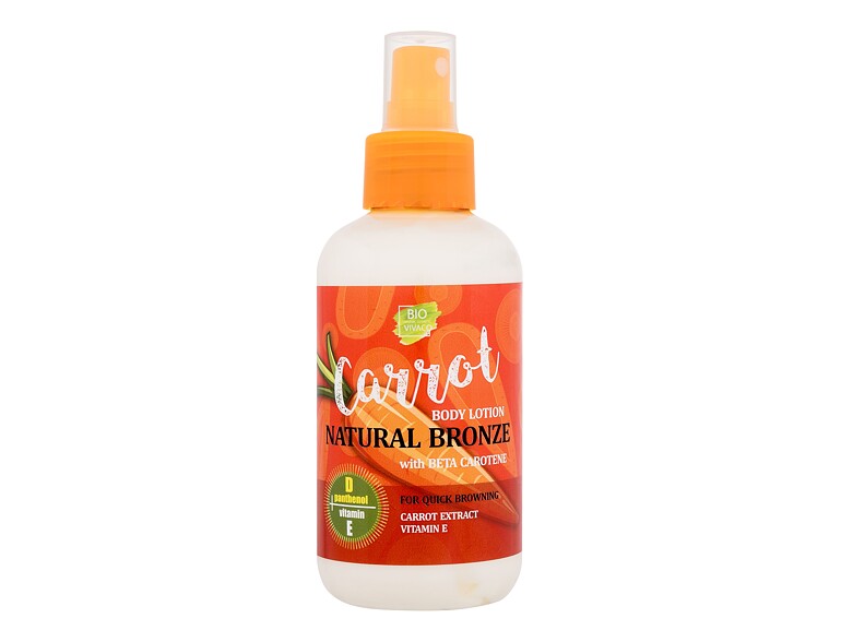 Sonnenschutz Vivaco Bio Carrot Natural Bronze Body Lotion 150 ml