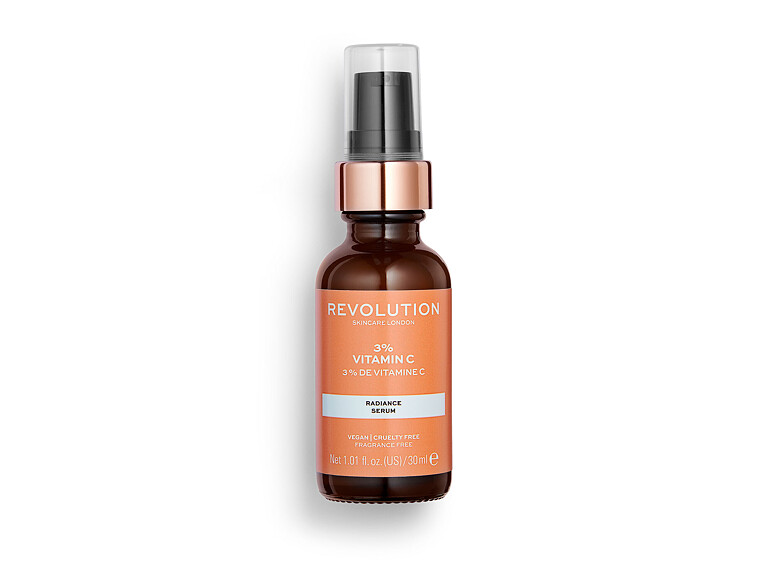 Gesichtsserum Revolution Skincare Vitamin C 3% Radiance Serum 30 ml