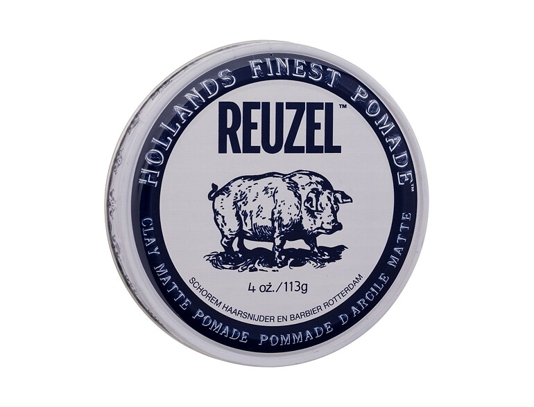 Für Haardefinition Reuzel Hollands Finest Pomade Clay Matte Pomade 113 g