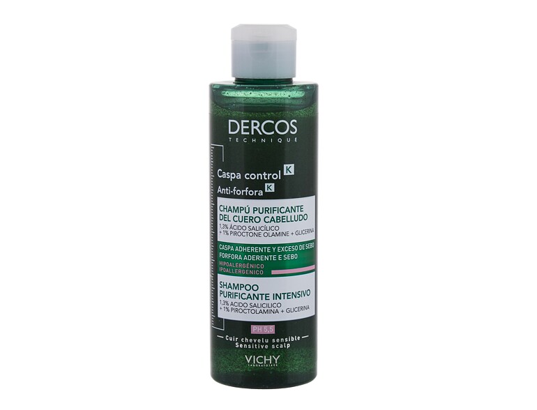 Shampoo Vichy Dercos Anti-Dandruff Deep Purifying 250 ml Beschädigtes Flakon