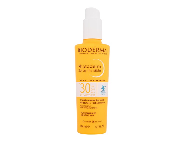 Sonnenschutz BIODERMA Photoderm Spray Invisible SPF30 200 ml