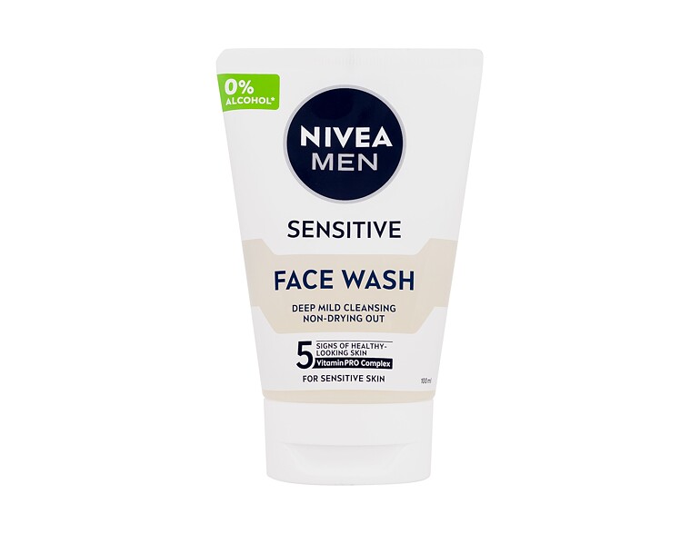 Reinigungsgel Nivea Men Sensitive Face Wash 100 ml