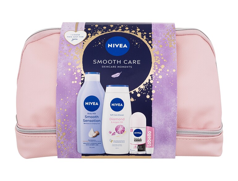 Körperlotion Nivea Smooth Care Skincare Moments 400 ml Sets