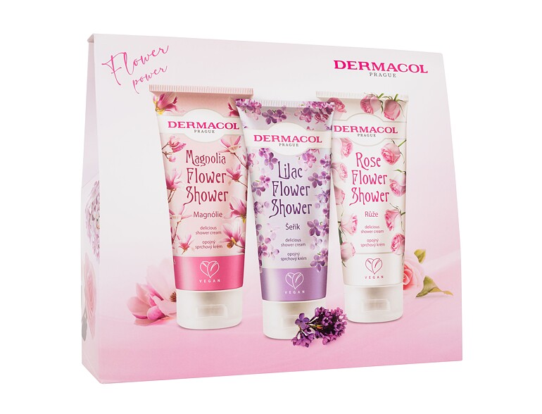 Duschcreme Dermacol Flower Power 200 ml Sets