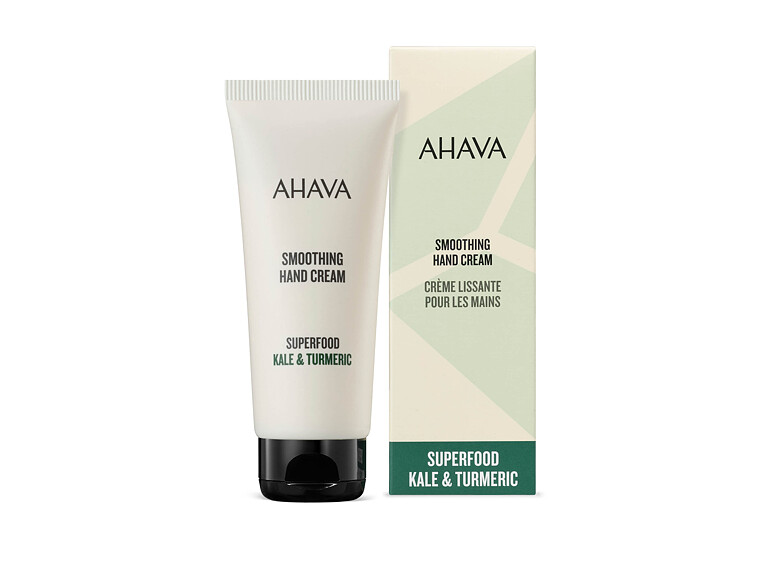 Handcreme  AHAVA Superfood Kale & Turmeric Smoothing Hand Cream 100 ml