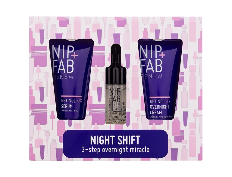 Gesichtsserum NIP+FAB Renew Night Shift 20 ml Sets