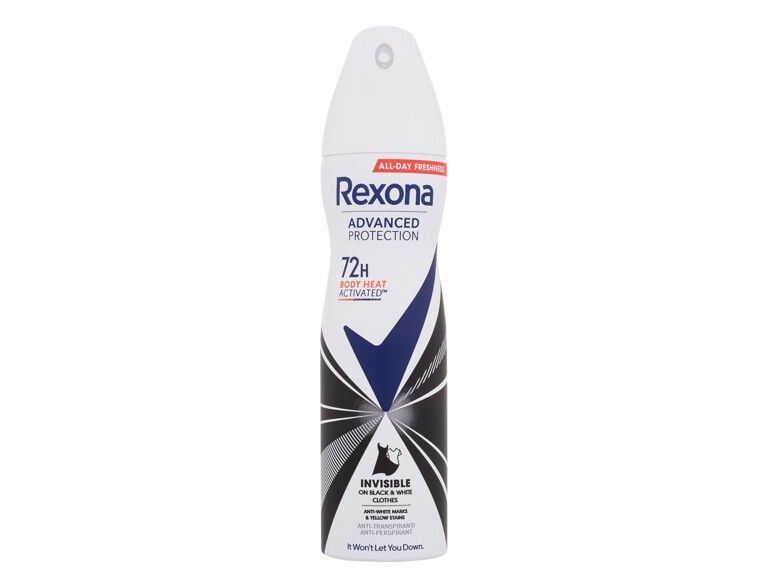 Antiperspirant Rexona Advanced Protection Invisible 72H 150 ml