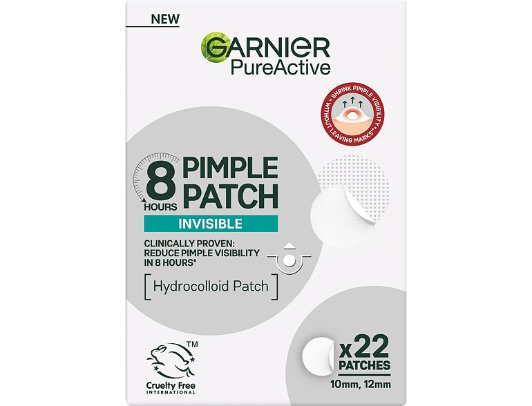 Lokale Hautpflege Garnier Pure Active Pimple Patch 22 St.