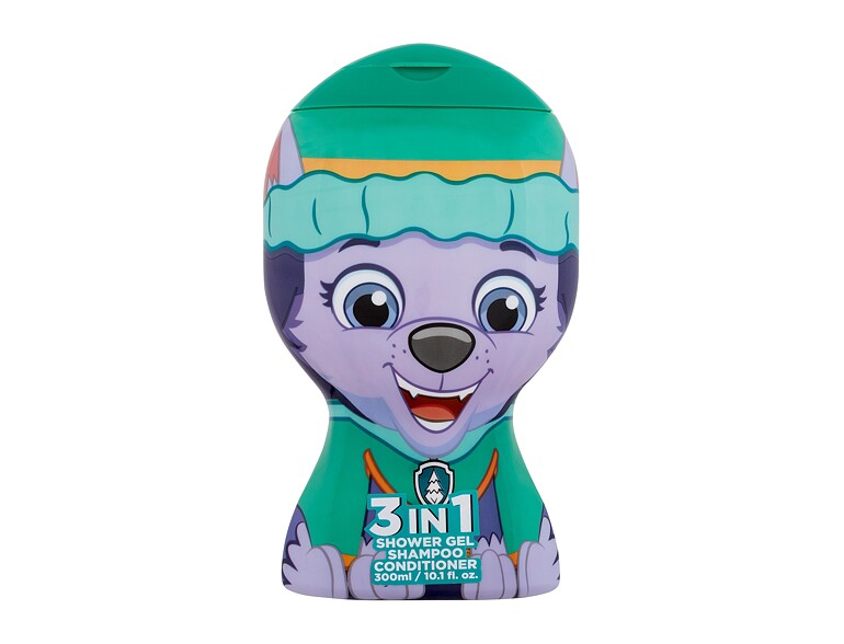 Duschgel Nickelodeon Paw Patrol Everest 3in1 Shower Gel, Shampoo & Conditioner 300 ml