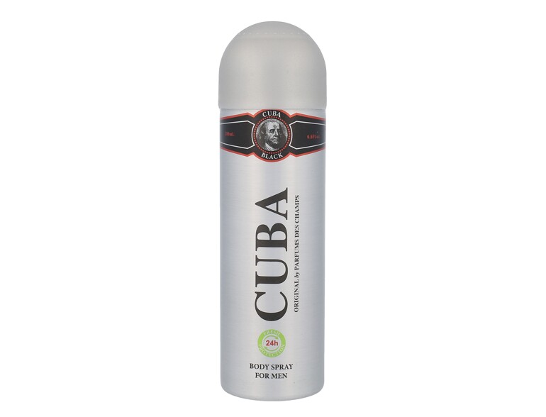 Deodorant Cuba Black 200 ml