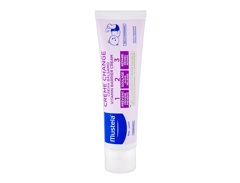 Körpercreme Mustela Bébé Vitamin Barrier Cream 100 ml