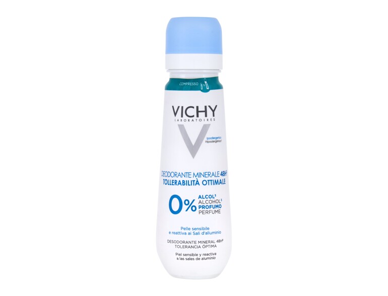 Deodorant Vichy Deodorant Mineral Tolerance Optimale 48H 100 ml Beschädigtes Flakon