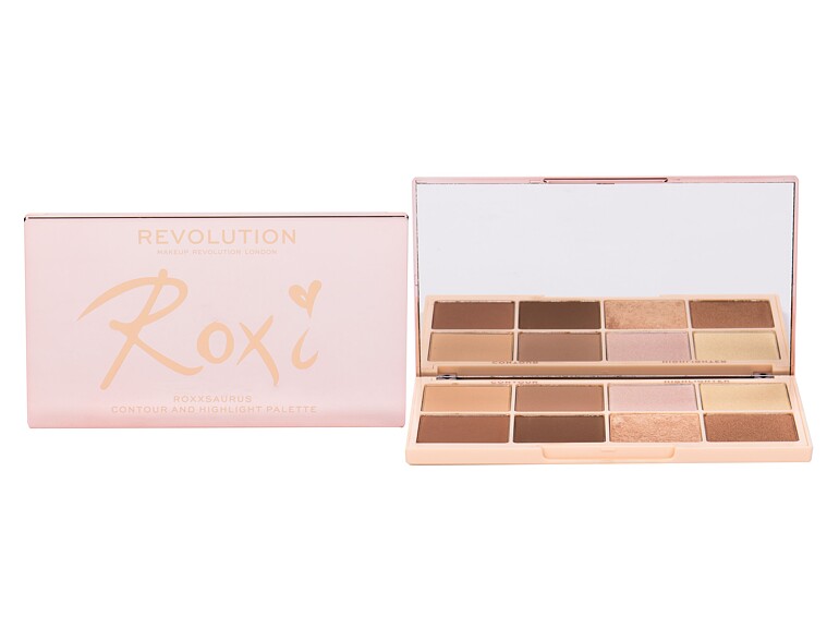 Contouring Palette Makeup Revolution London Roxxsaurus Highlight & Contour 20 g Beschädigte Schachtel